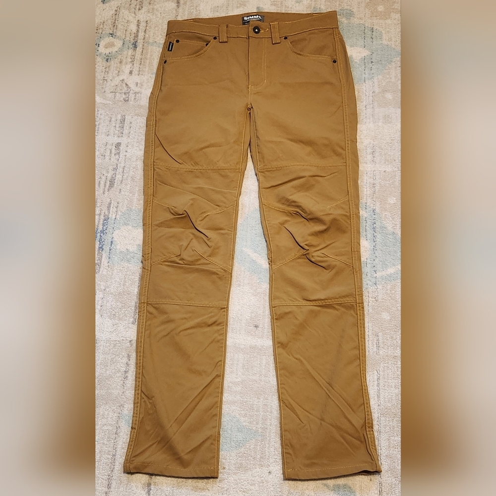 Simms Dockwear Pants. Size 30. Dark Bronze. NWOT.